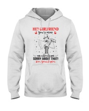 Girfriend You Can't Escape Mug CC Hooded Sweatshirt thumbnail