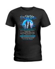 Family Wife beautiful inside and out Ladies T-Shirt thumbnail