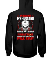 My Husband Is An Asshole Trucker Hooded Sweatshirt thumbnail