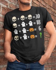 Math Teacher Halloween Math Teacher Costume Classic T-Shirt apparel-classic-tshirt-lifestyle-26