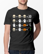 Math Teacher Halloween Math Teacher Costume Classic T-Shirt lifestyle-mens-crewneck-front-13