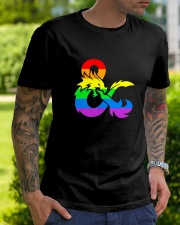 DnD Rainbow LGBT Pride Classic T-Shirt lifestyle-mens-crewneck-front-7