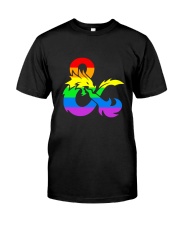 DnD Rainbow LGBT Pride Premium Fit Mens Tee thumbnail