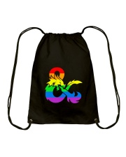 DnD Rainbow LGBT Pride Drawstring Bag thumbnail