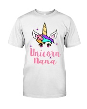 Unicorn Nana tshirt Classic T-Shirt front