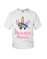 Unicorn Nana tshirt Youth T-Shirt thumbnail