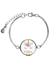 The perfect addition to any Unicorn themedbirthday Metallic Circle Bracelet thumbnail