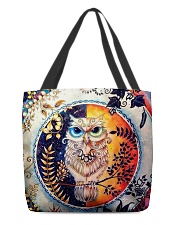 Our Best Owl Art All-over Tote back