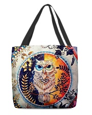 Our Best Owl Art All-over Tote front