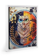 Our Best Owl Art 11x14 White Floating Framed Canvas Prints thumbnail