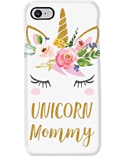 Cute Unicorn Mom Shirt Mom of the Birthday Girl Phone Case thumbnail