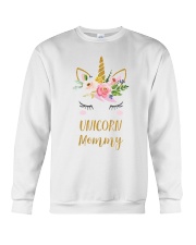 Cute Unicorn Mom Shirt Mom of the Birthday Girl Crewneck Sweatshirt thumbnail