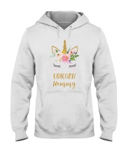 Cute Unicorn Mom Shirt Mom of the Birthday Girl Hooded Sweatshirt thumbnail