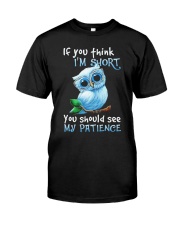 Our Best Owl Art Classic T-Shirt front