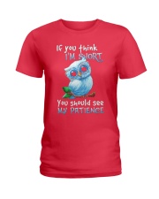 Our Best Owl Art Ladies T-Shirt thumbnail