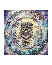 Our Best Owl Art 1 Square Coaster thumbnail