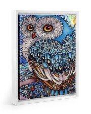 Our Best Owl Art 11x14 White Floating Framed Canvas Prints thumbnail