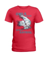 Our Best Owl Art Ladies T-Shirt thumbnail