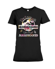 BEST GRANDMA GIFT - SOLD OVER 999 order Premium Fit Ladies Tee thumbnail