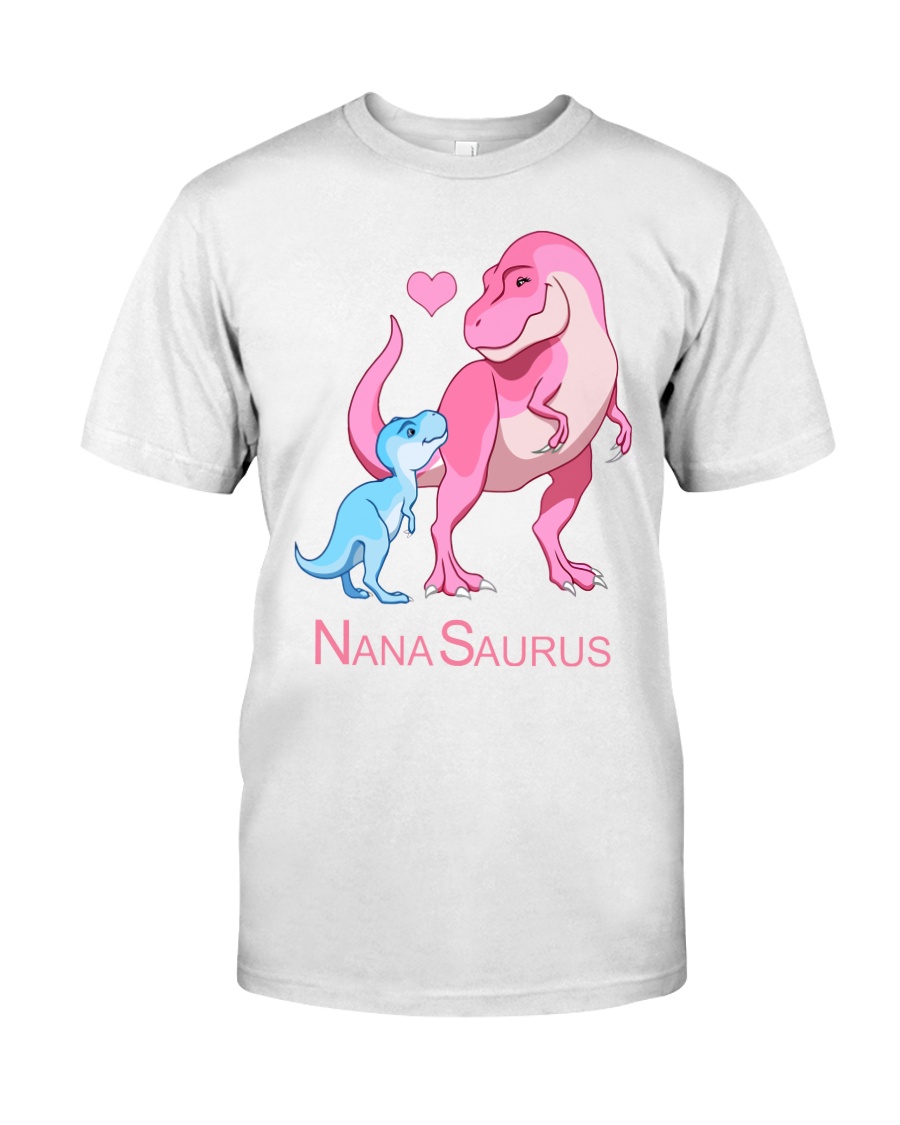 Cute Nana Saurus Dinosaur Classic T-Shirt