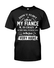 My Fiance Will Punch You In The Face Classic T-Shirt thumbnail