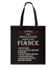 5 Things About My Fiance Tote Bag thumbnail