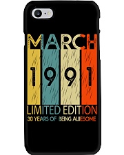 Limited Edition 1991 March Phone Case tile