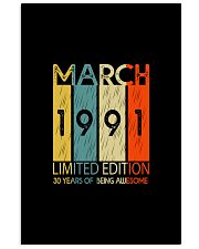 Limited Edition 1991 March Vertical Poster tile