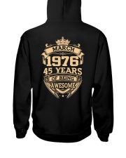Awesome 1976 March Back Hooded Sweatshirt tile