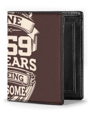 AweSome 1959 june Men's Leather Wallet tile