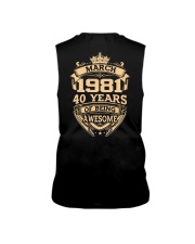 Awesome 1981 March Back Sleeveless Tee tile