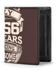 AweSome 1956 july Men's Leather Wallet tile