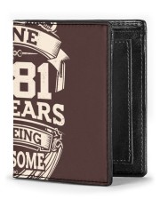 AweSome 1981 June Men's Leather Wallet tile