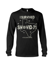 I SURVIVED SN VID-21 TEXASSTRONG Long Sleeve Tee tile