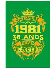 h-diciembre-81 11x17 Poster front