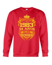 h-diciembre-83 Crewneck Sweatshirt front