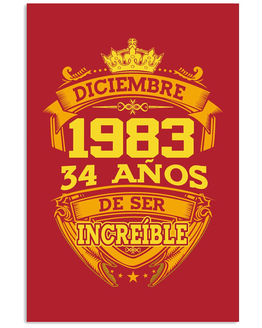 h-diciembre-83 11x17 Poster