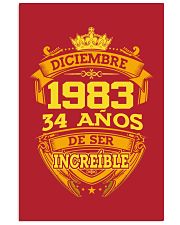 h-diciembre-83 11x17 Poster front