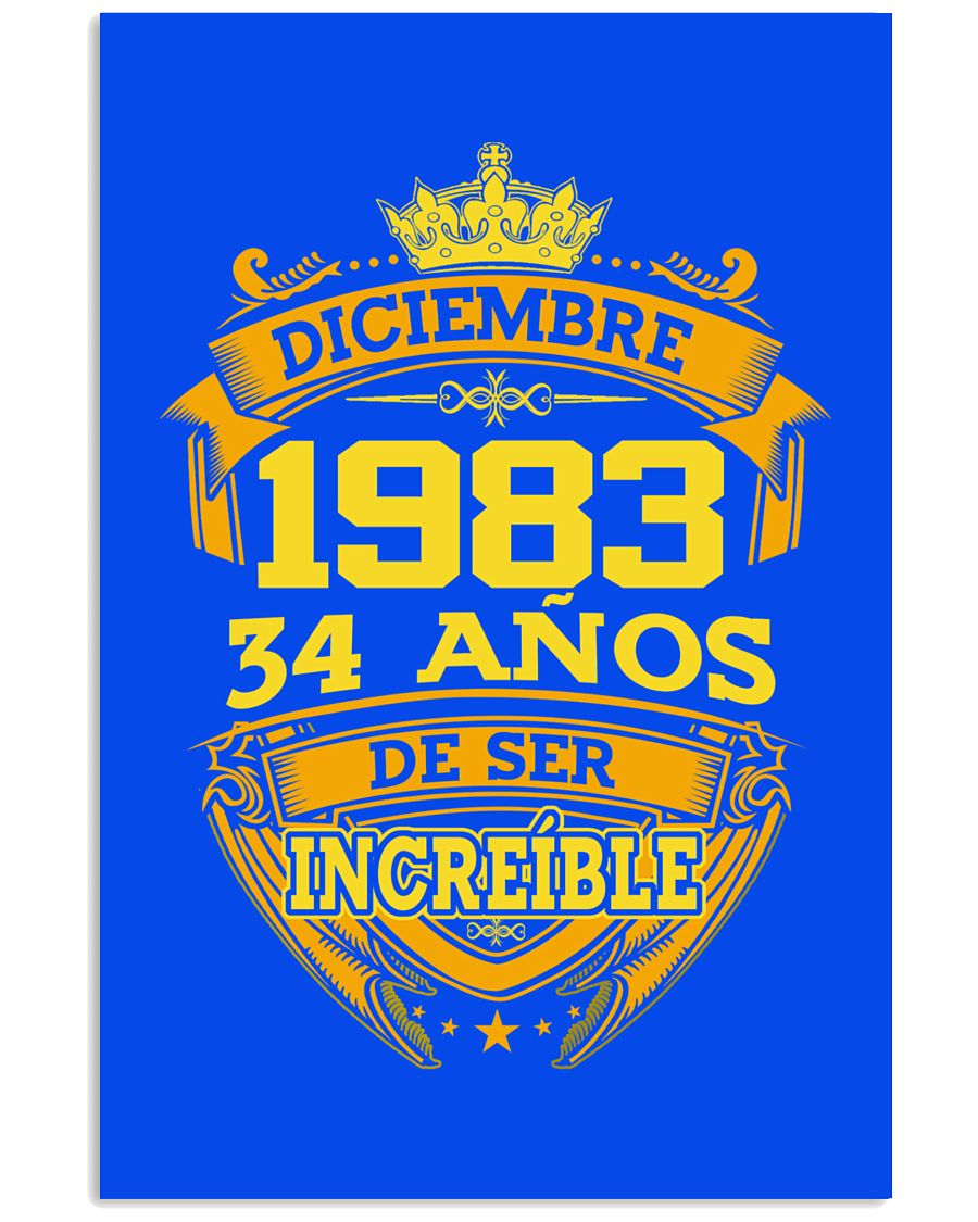 h-diciembre-83 24x36 Poster