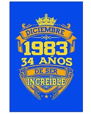 h-diciembre-83 24x36 Poster front