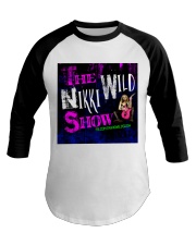 Nikki Wild Face Cothing Baseball Tee thumbnail
