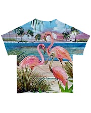 Perfect T shirt for Flamingo lovers All-over T-Shirt back