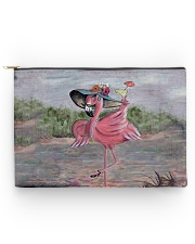 Perfect T shirt for Flamingo lovers Accessory Pouch - Large thumbnail