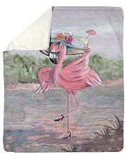 Perfect T shirt for Flamingo lovers Sherpa Fleece Blanket - 50" x 60" thumbnail