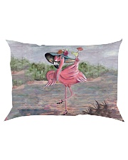 Perfect T shirt for Flamingo lovers Rectangular Pillowcase thumbnail