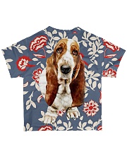 Perfect T shirt Basset Hound lovers All-over T-Shirt back