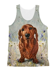 Dachshund Tee All-over Unisex Tank thumbnail