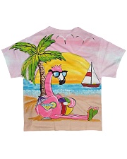 Perfect T shirt for Flamingo lovers All-over T-Shirt back
