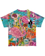 Perfect T shirt for Flamingo lovers All-over T-Shirt back