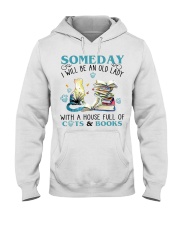 Cat Tee Hooded Sweatshirt front